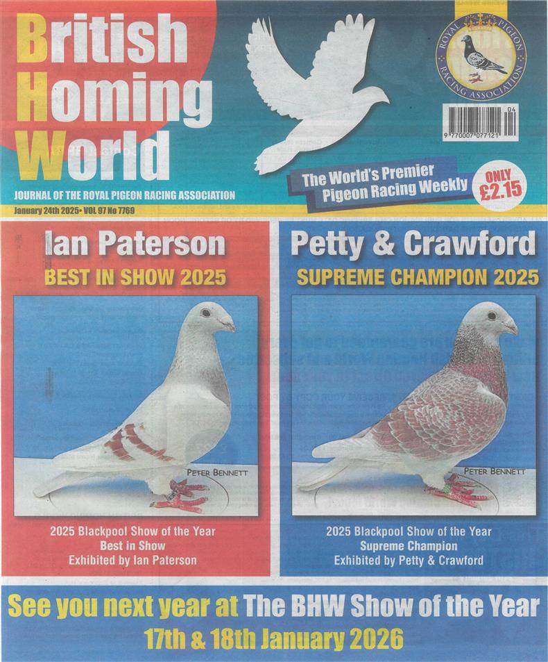 British Homing World - NO 7769