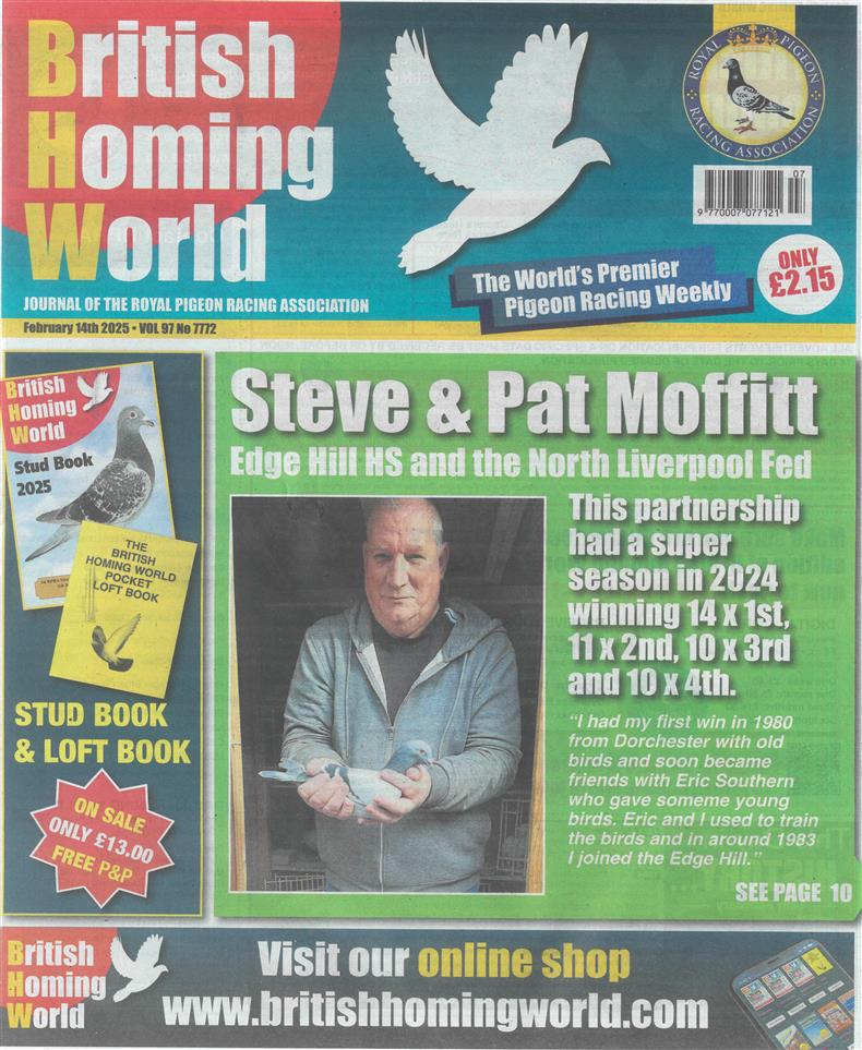 British Homing World - NO 7772