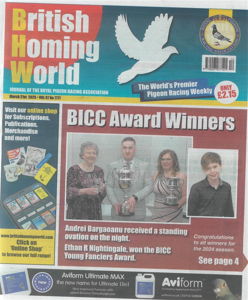 British Homing World - NO 7777