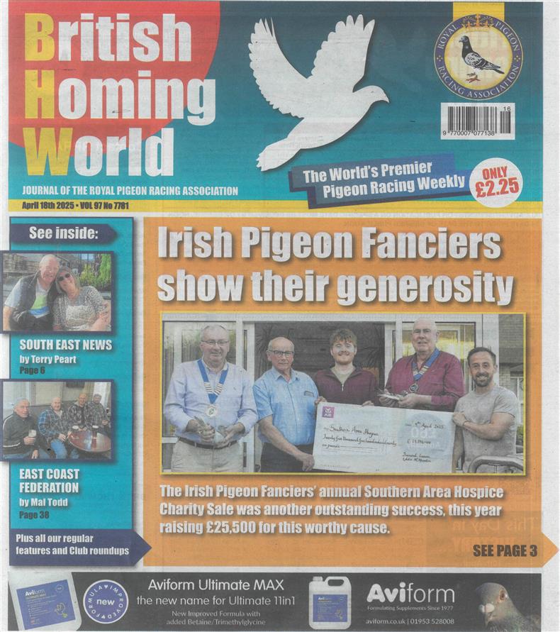 British Homing World - NO 7781