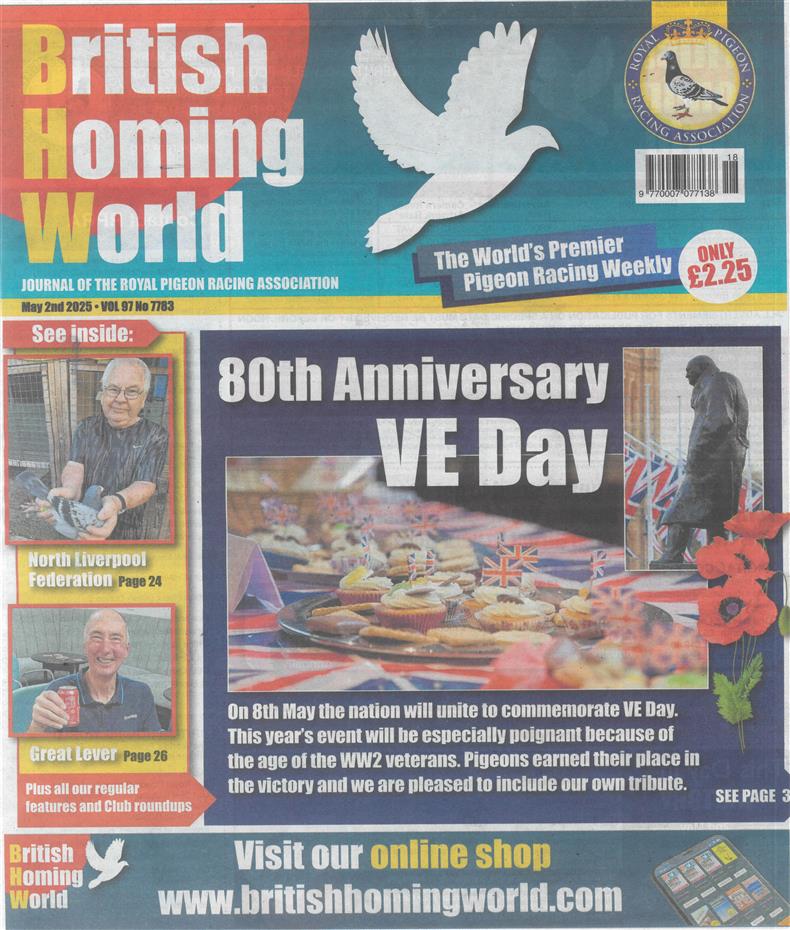 British Homing World - NO 7783