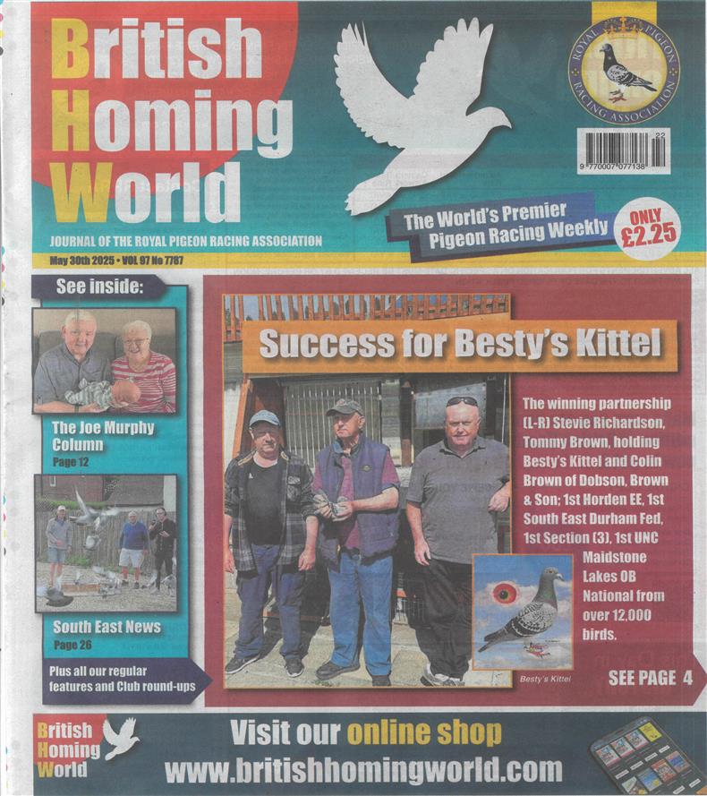 British Homing World - NO 7787