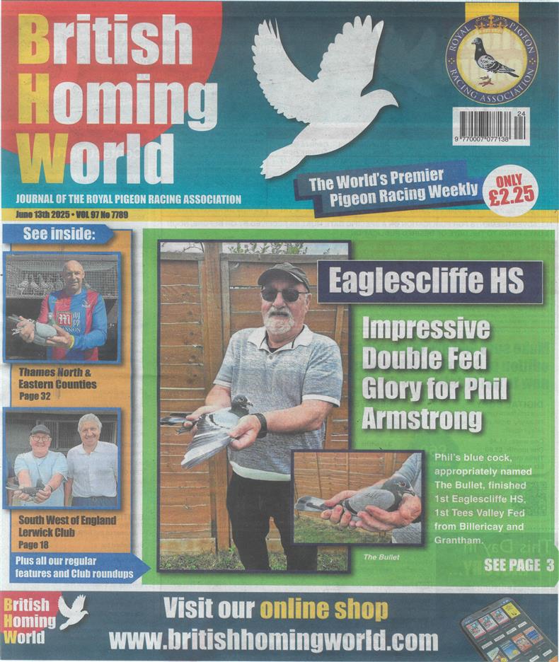 British Homing World - NO 7789