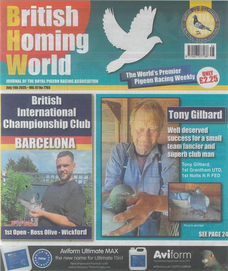 British Homing World - NO 7793