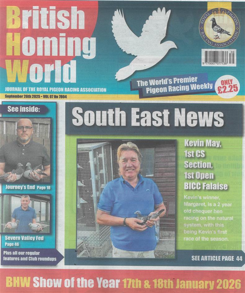 British Homing World - NO 7804