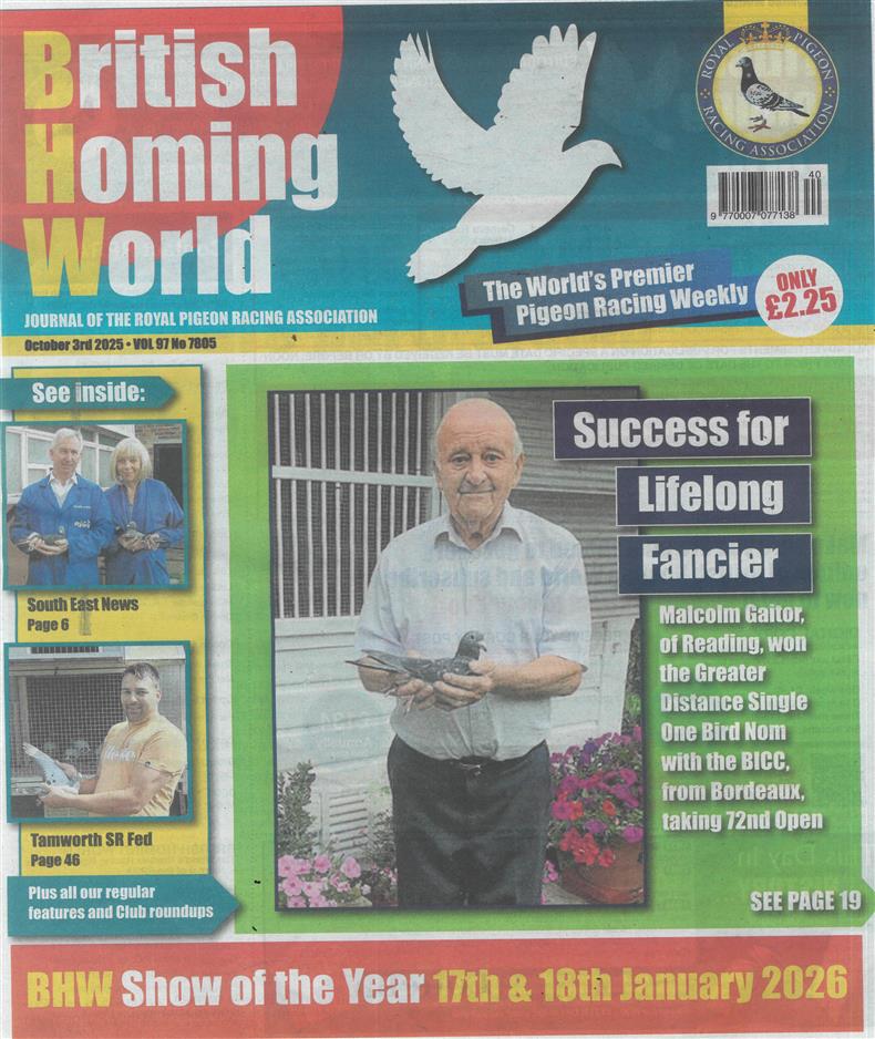 British Homing World - NO 7805