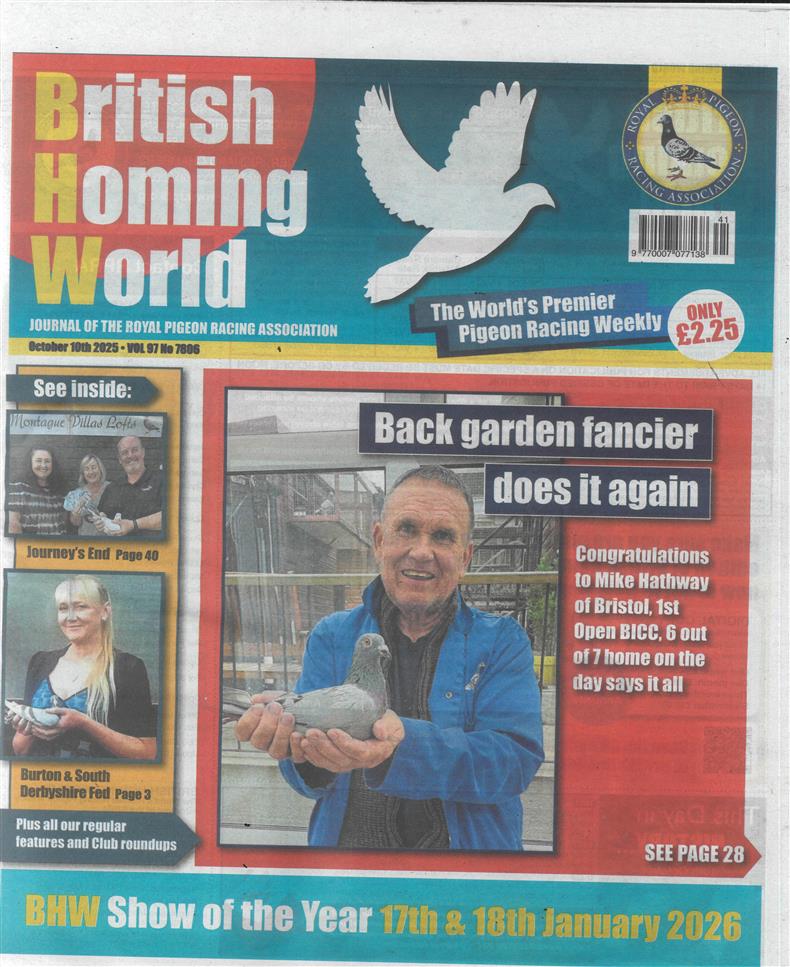 British Homing World - NO 7806