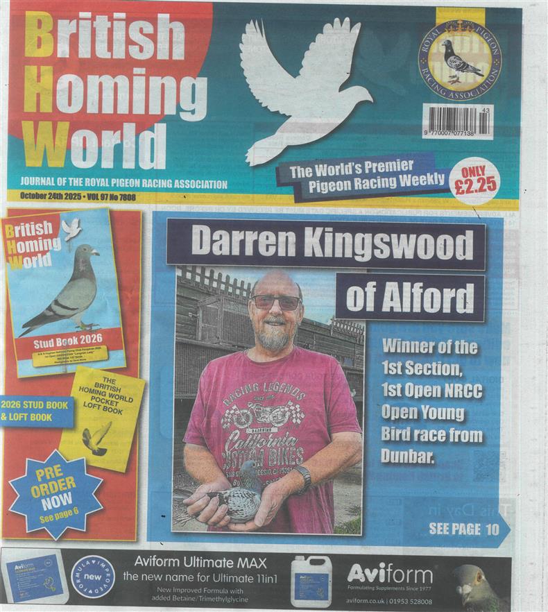 British Homing World - NO 7808