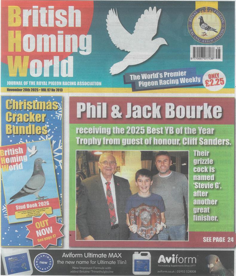 British Homing World - NO 7813