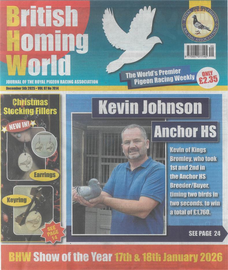 British Homing World - NO 7814