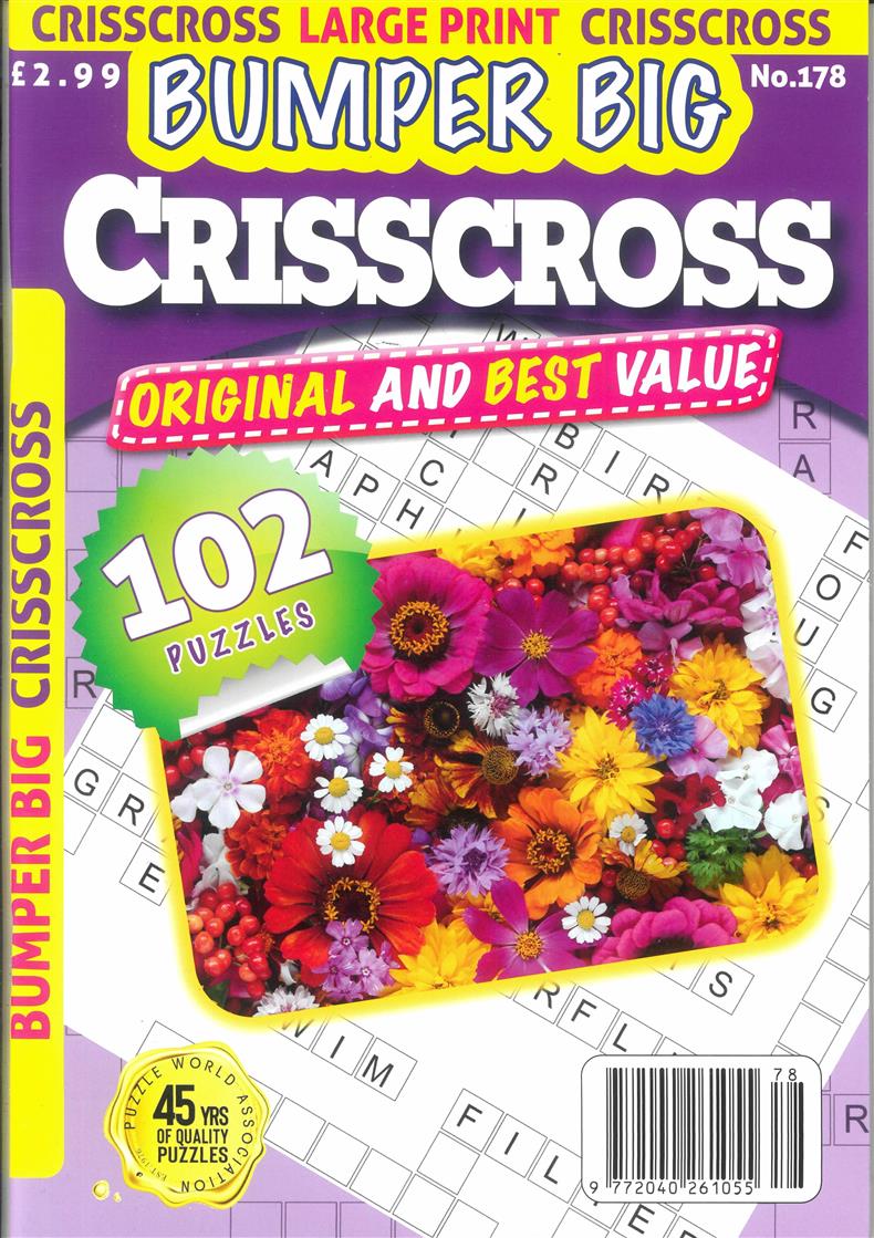 Bumper Big Criss Cross - NO 178