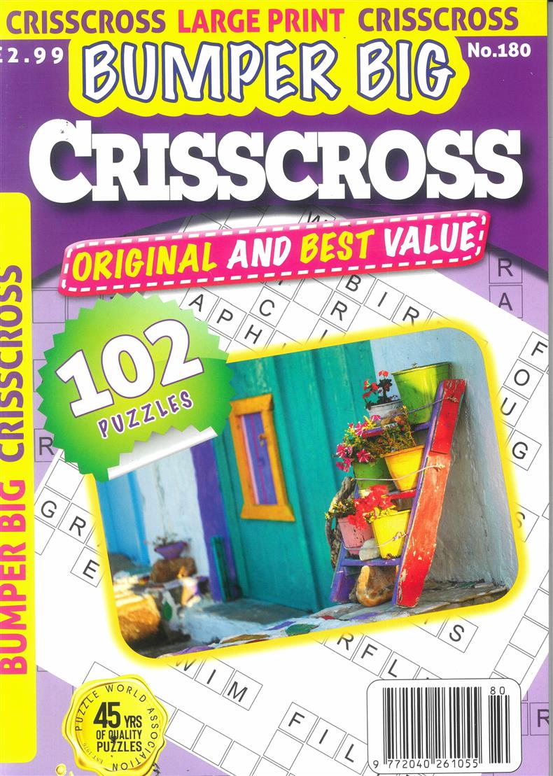 Bumper Big Criss Cross - NO 180