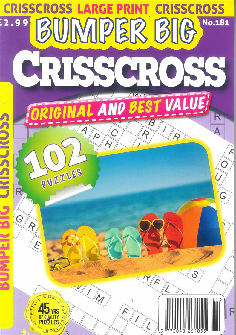 Bumper Big Criss Cross - NO 181