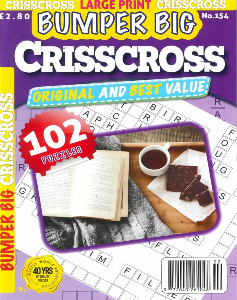 Bumper Big Criss Cross Magazine Issue NO 154