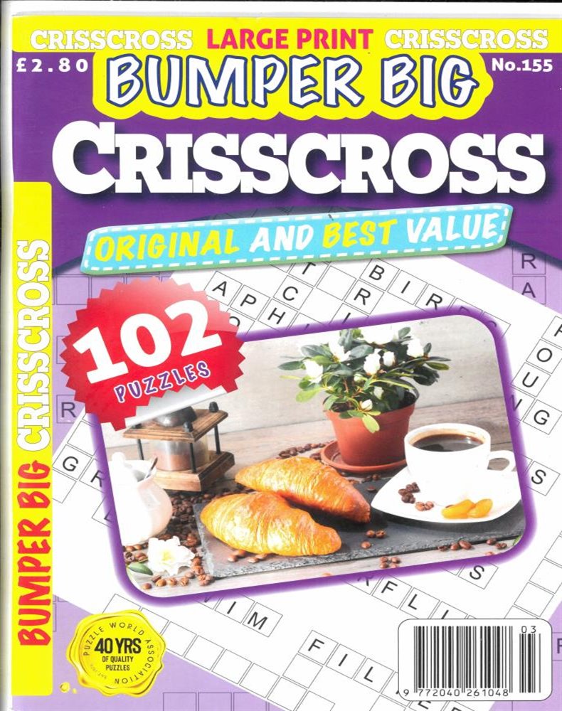 Bumper Big Criss Cross Magazine Issue NO 155