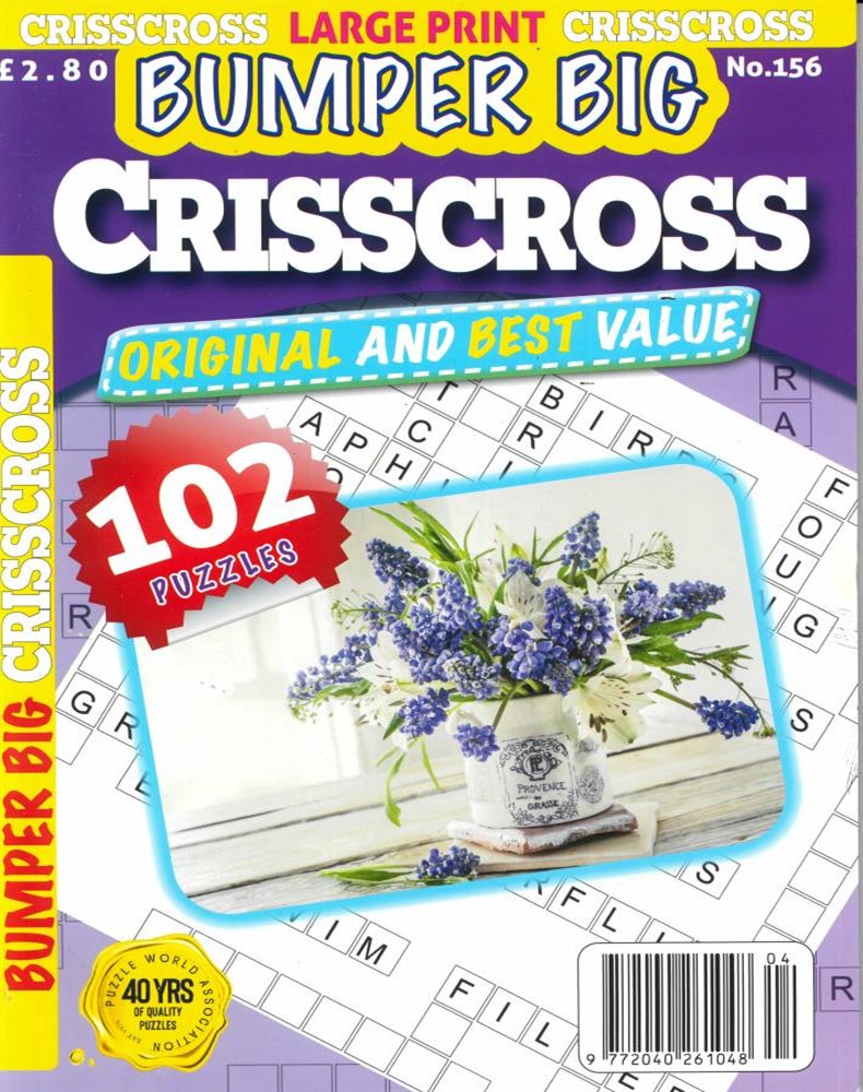 Bumper Big Criss Cross Magazine Issue NO 156