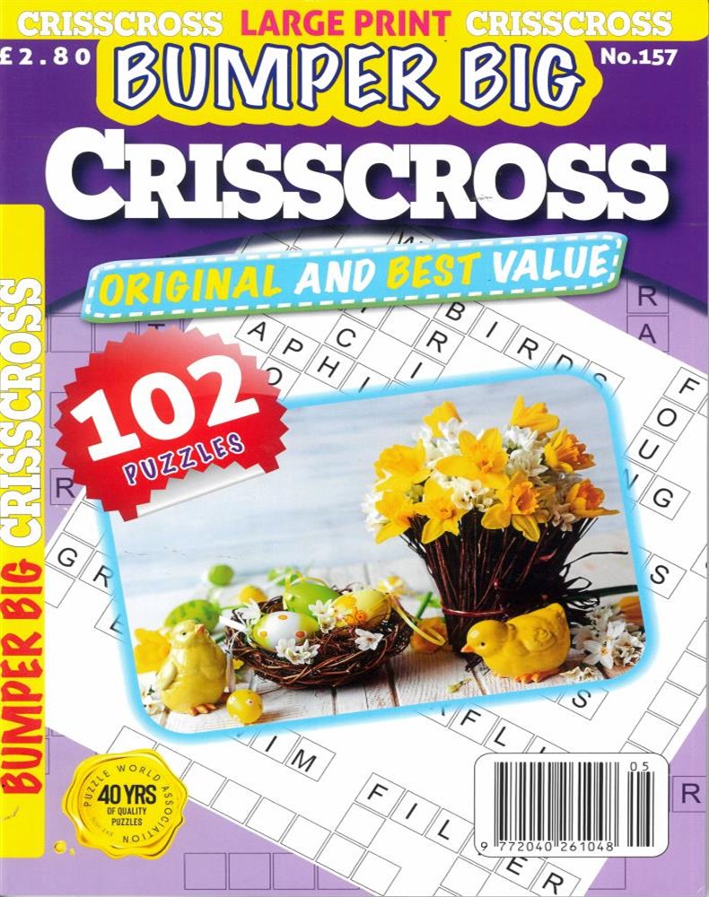 Bumper Big Criss Cross Magazine Issue NO 157