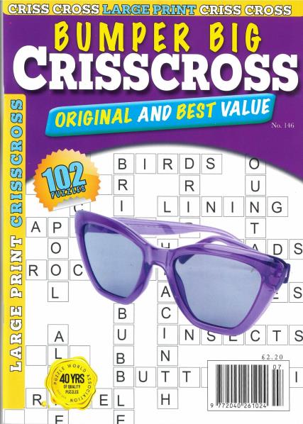 Bumper Big Criss Cross Magazine