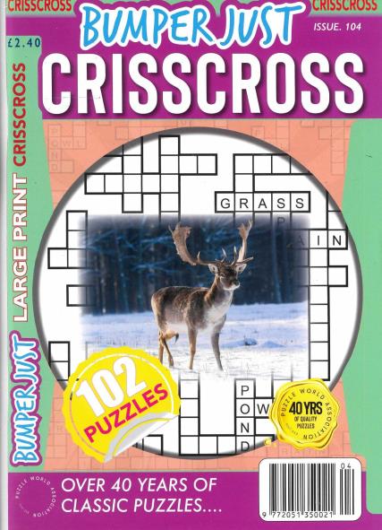 Bumper Big Criss Cross Magazine