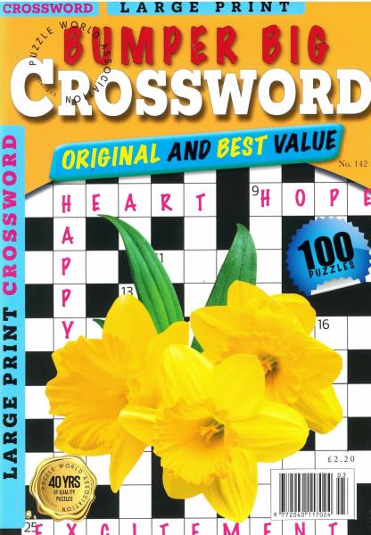 Bumper Big Crosswords magazine