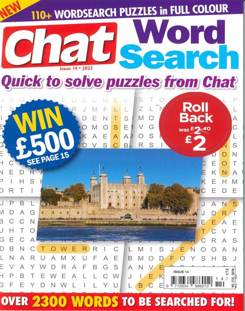 Chat Wordsearch Magazine Issue NO 14
