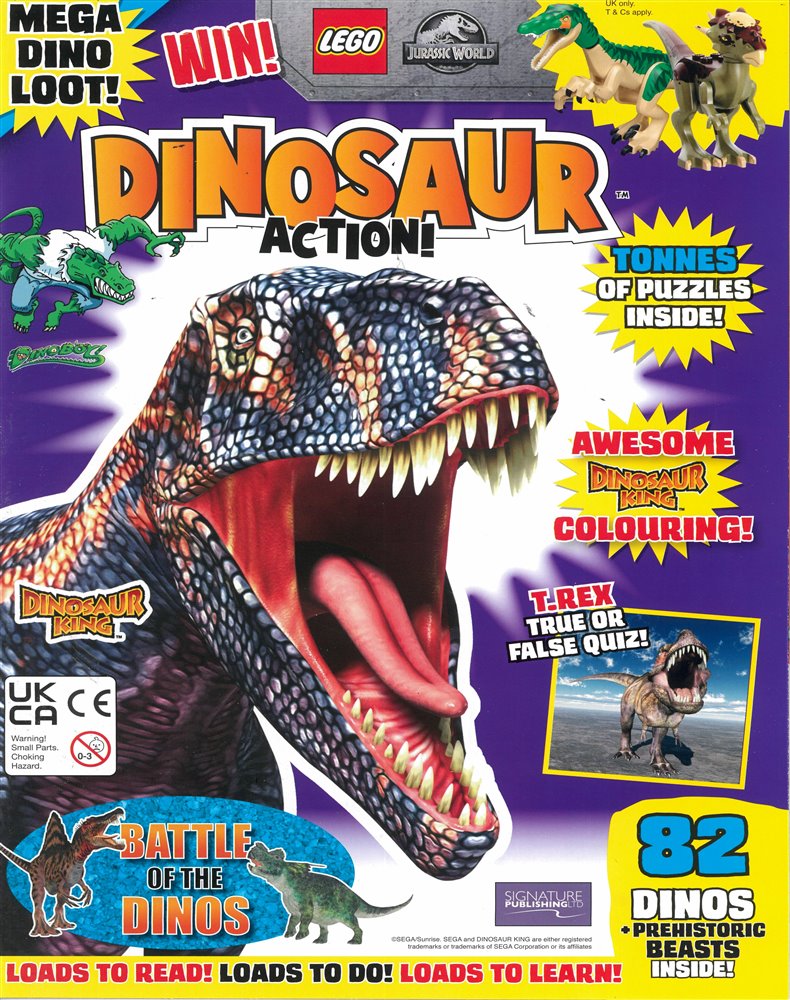 Dinosaur Action Magazine Issue NO 162
