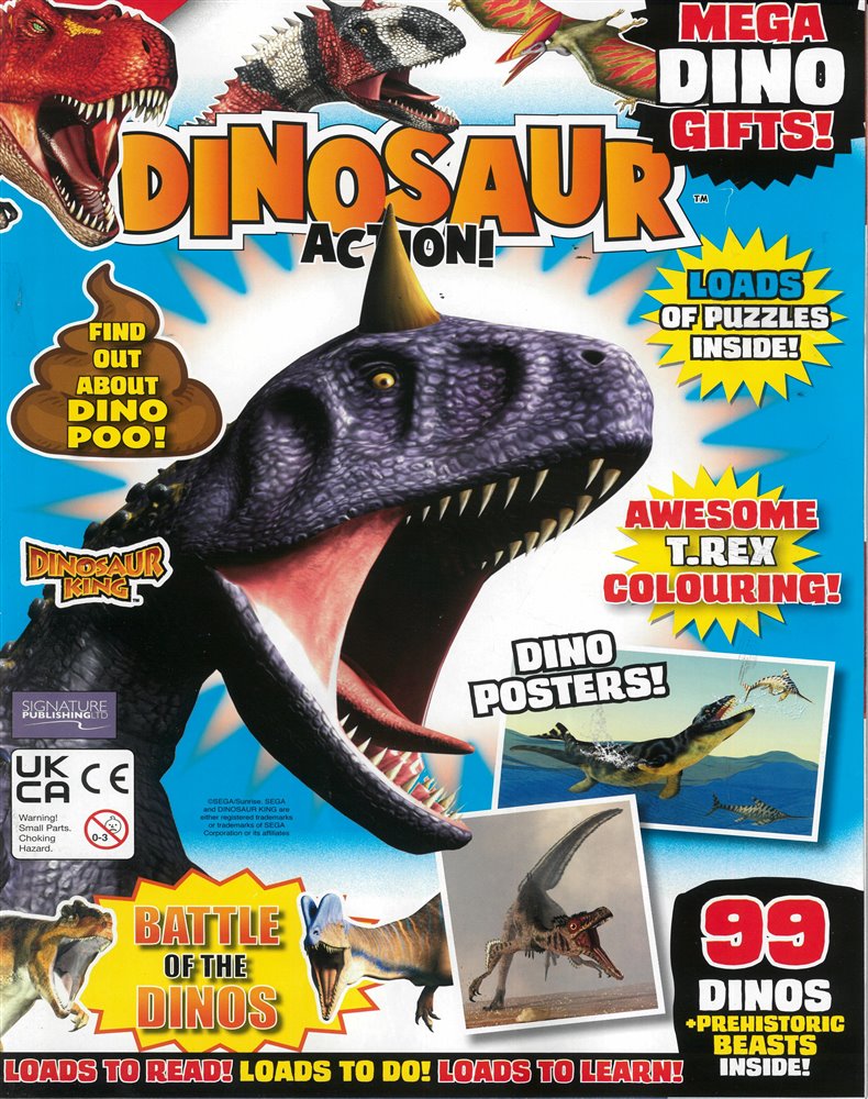 Dinosaur Action Magazine Issue NO 163