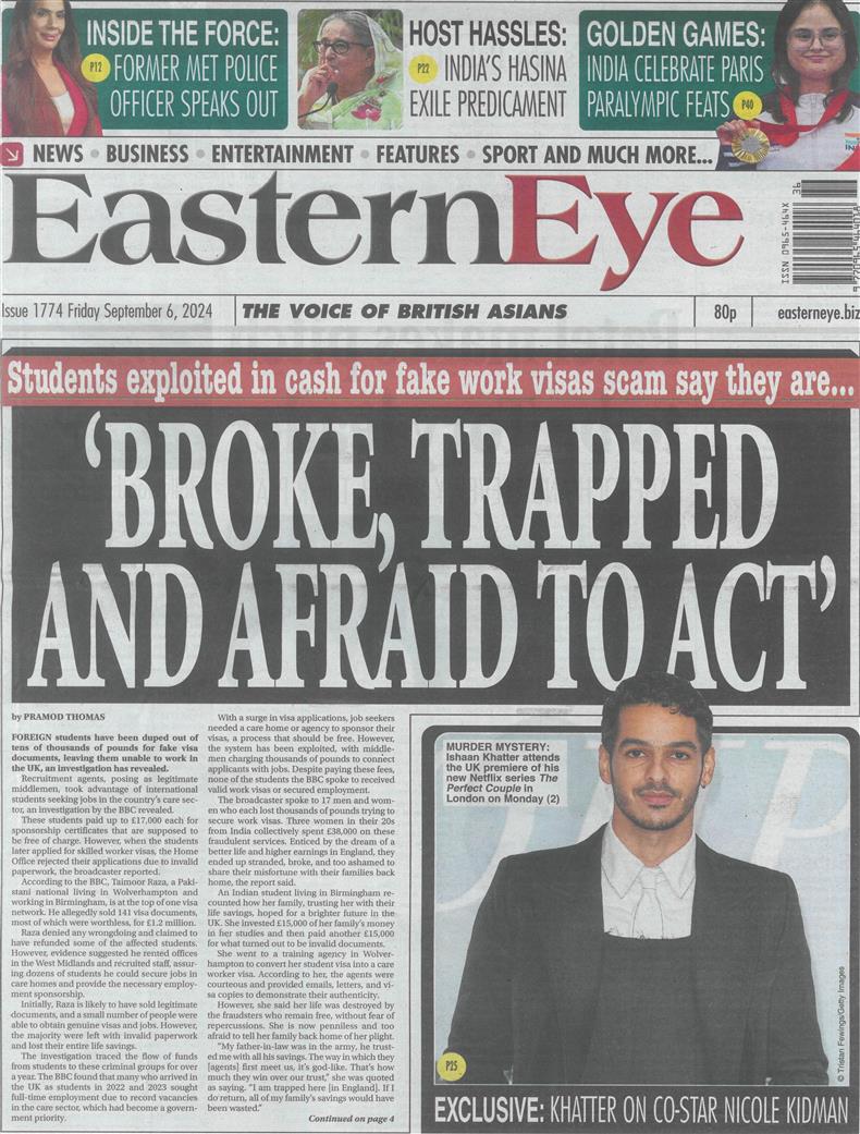 Eastern Eye - 06/09/2024