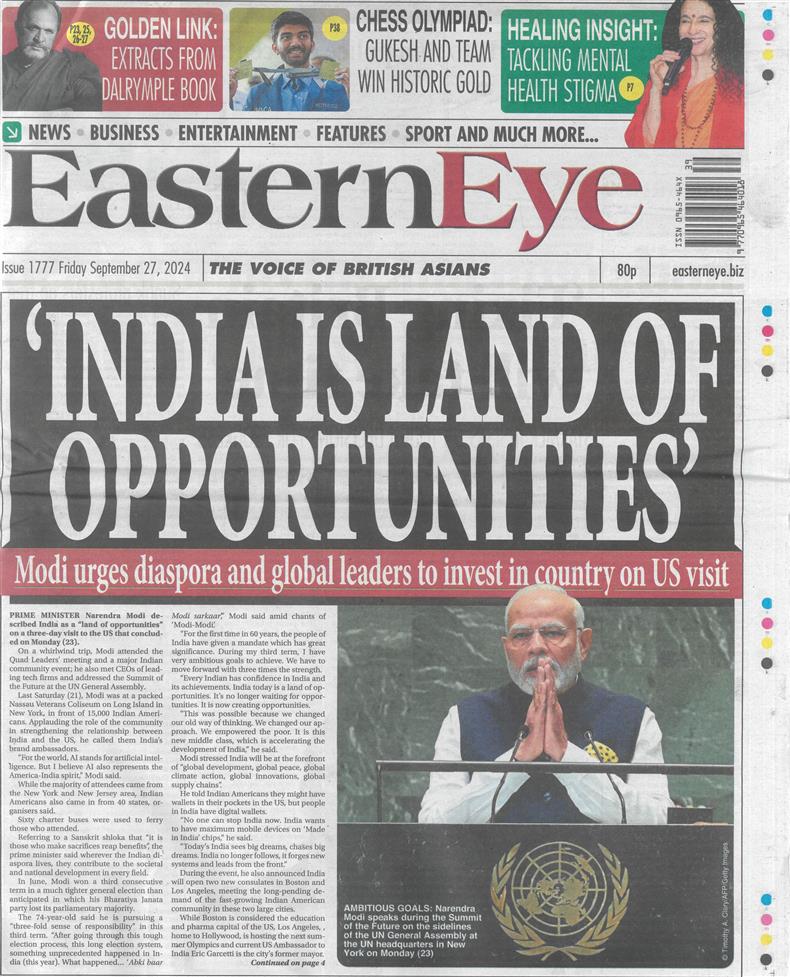Eastern Eye - 27/09/2024