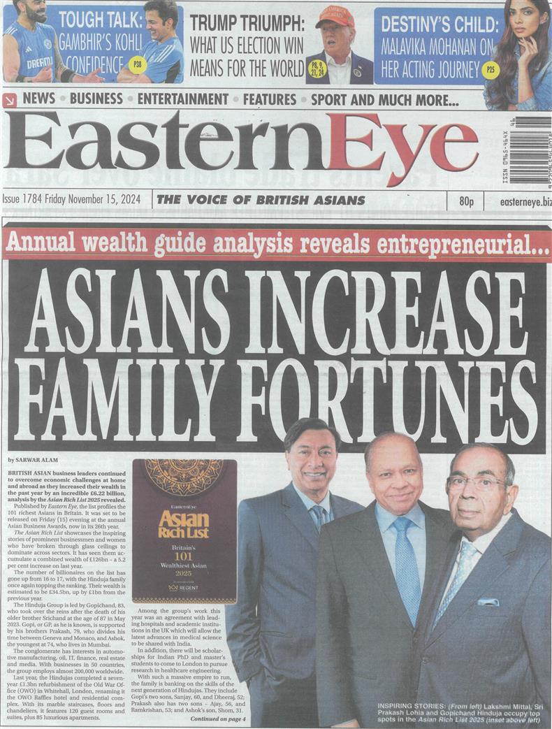 Eastern Eye - 15/11/2024