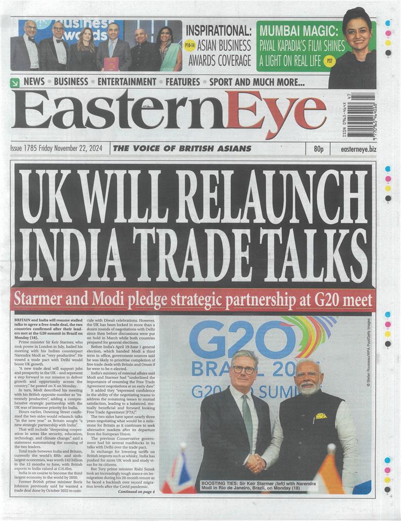 Eastern Eye - 22/11/2024
