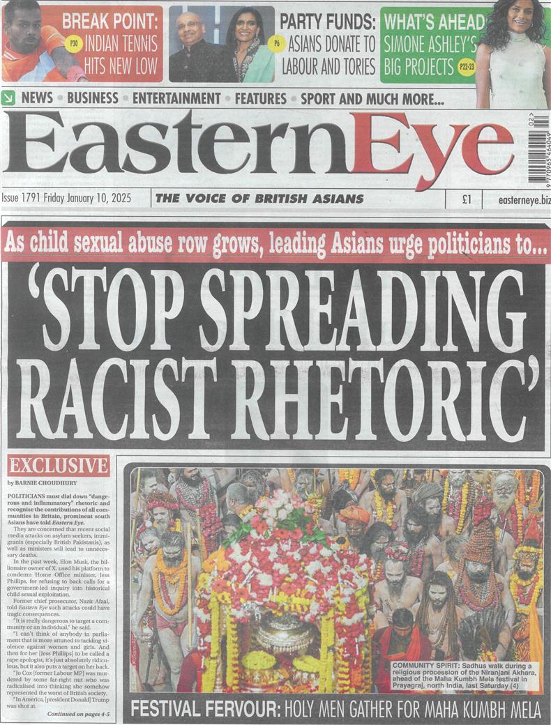 Eastern Eye - 10/01/2025