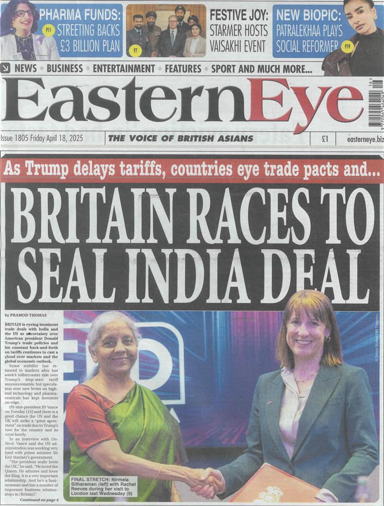 Eastern Eye - 18/04/2025