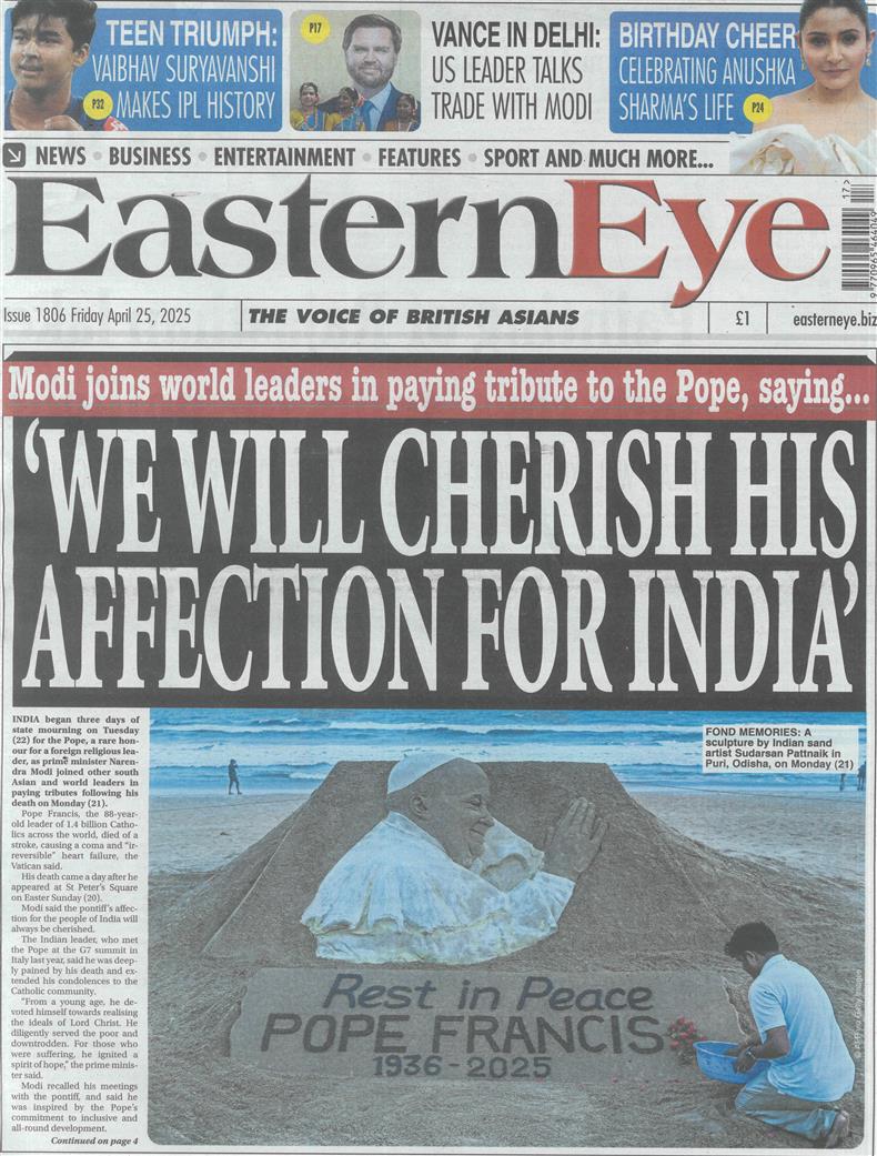 Eastern Eye - 25/04/2025