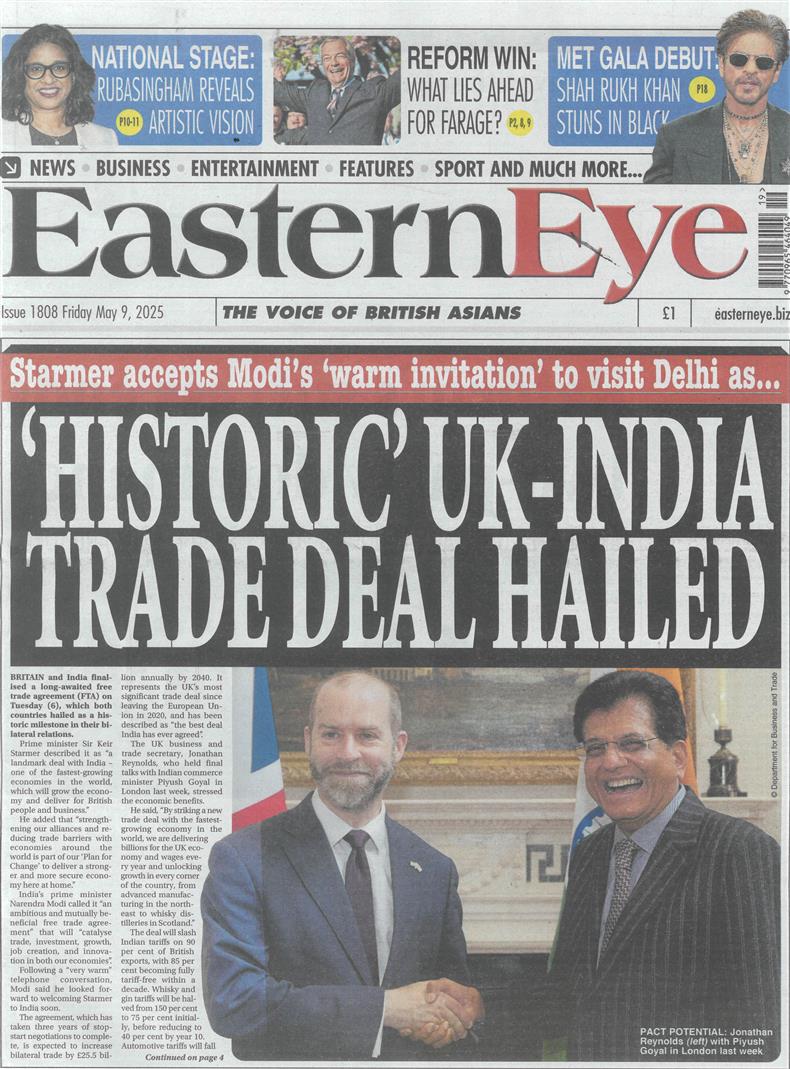 Eastern Eye - 09/05/2025