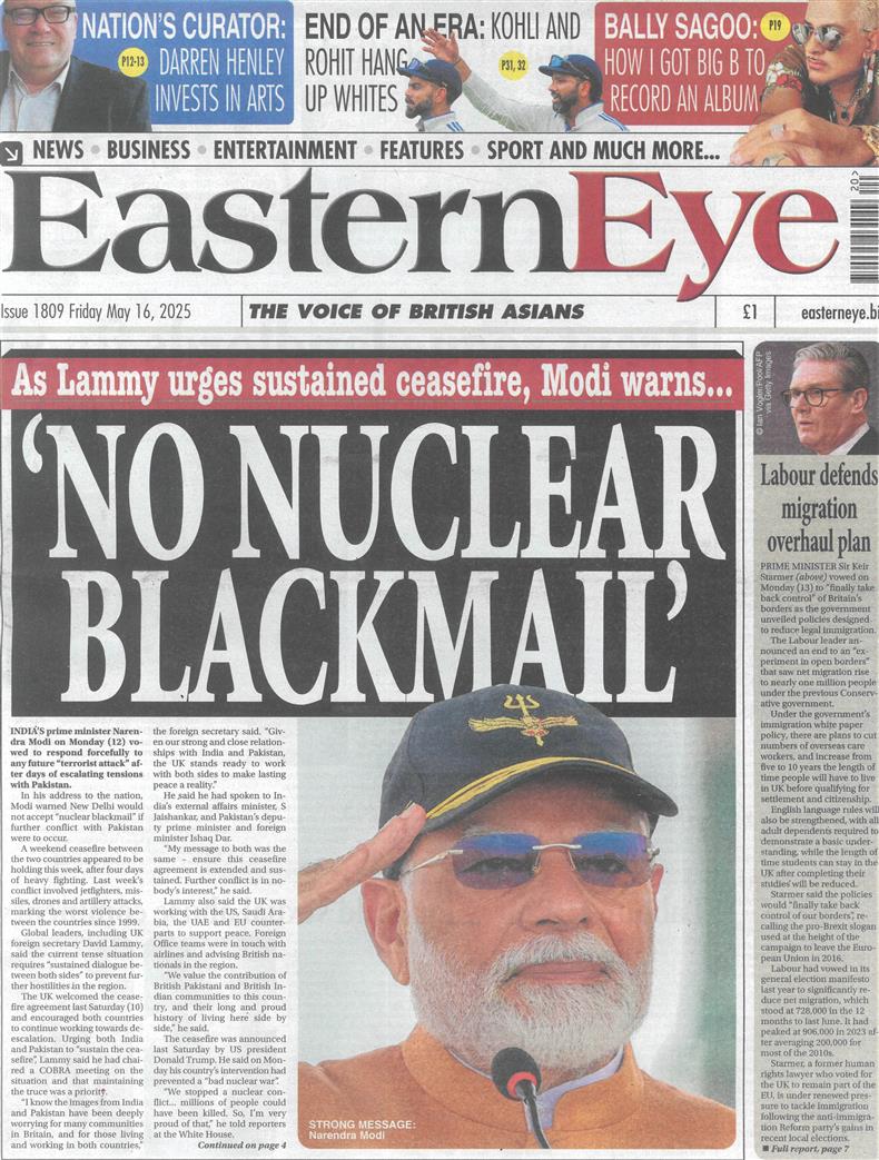 Eastern Eye - 16/05/2025