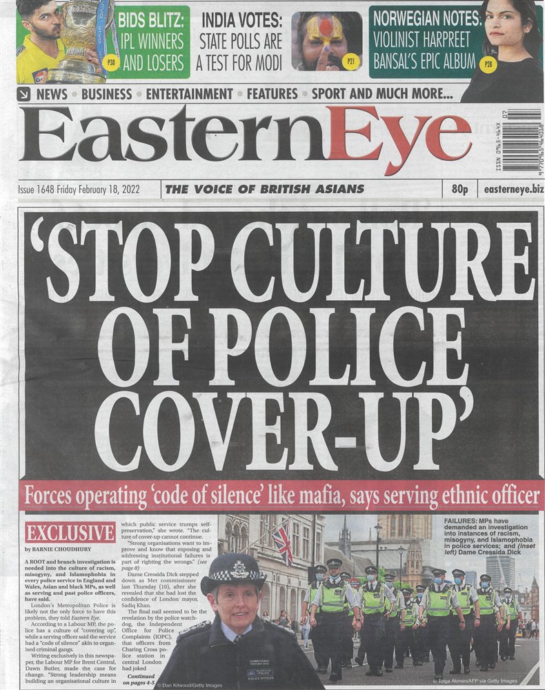 Eastern Eye Magazine Issue 18/02/2022