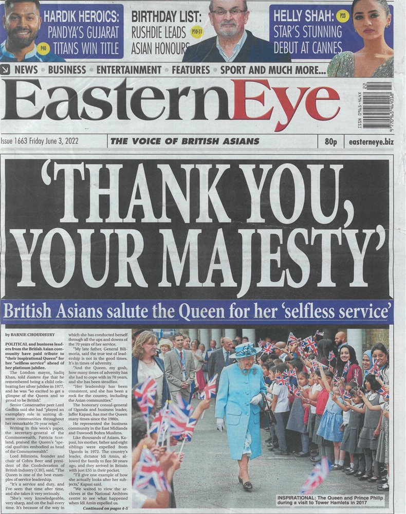 Eastern Eye Magazine Issue 03/06/2022