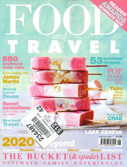 travel and food magazine