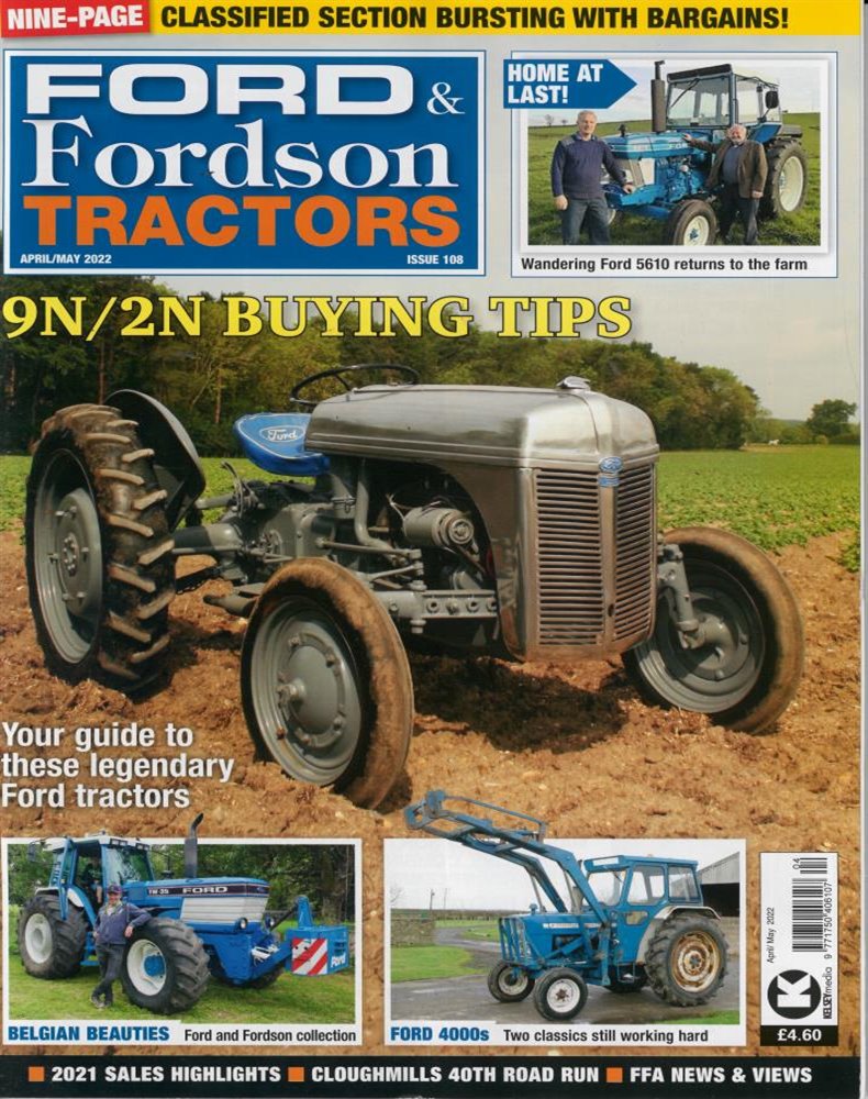 Ford and Fordson Tractors Magazine Issue APR-MAY