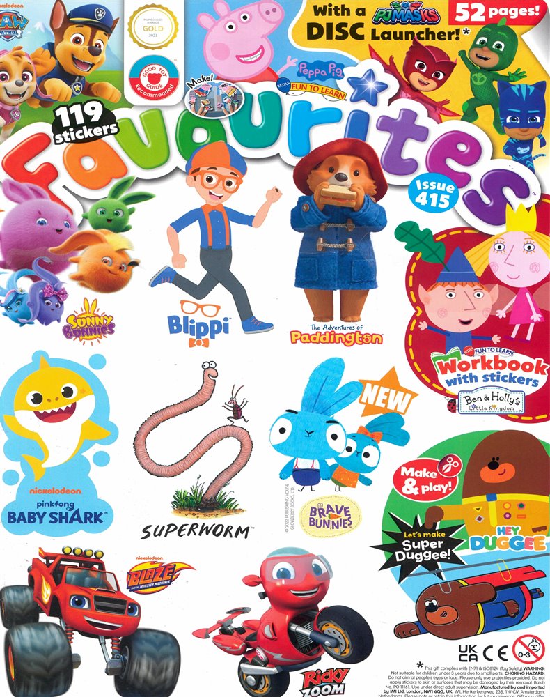 Fun To Learn Favourites Magazine Issue NO 415