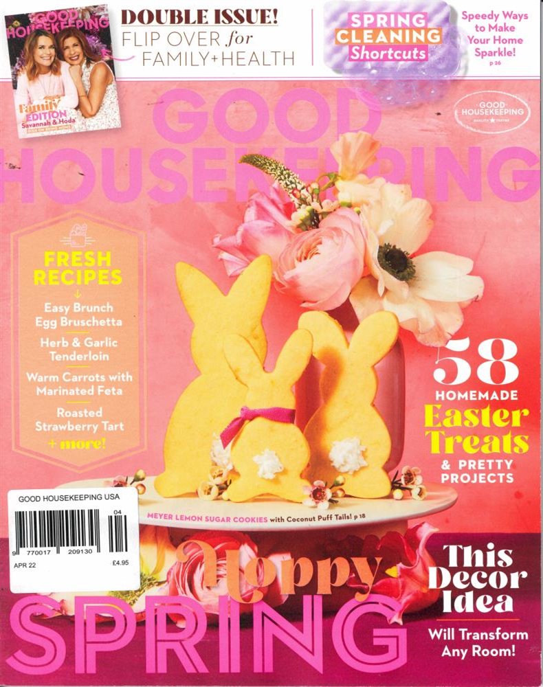 Good Housekeeping USA Magazine Issue APR 22