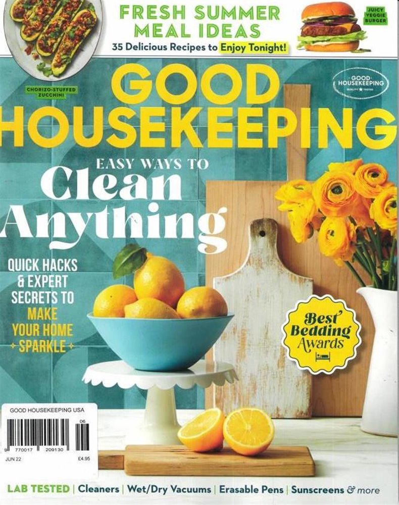 Good Housekeeping USA Magazine Issue JUN 22