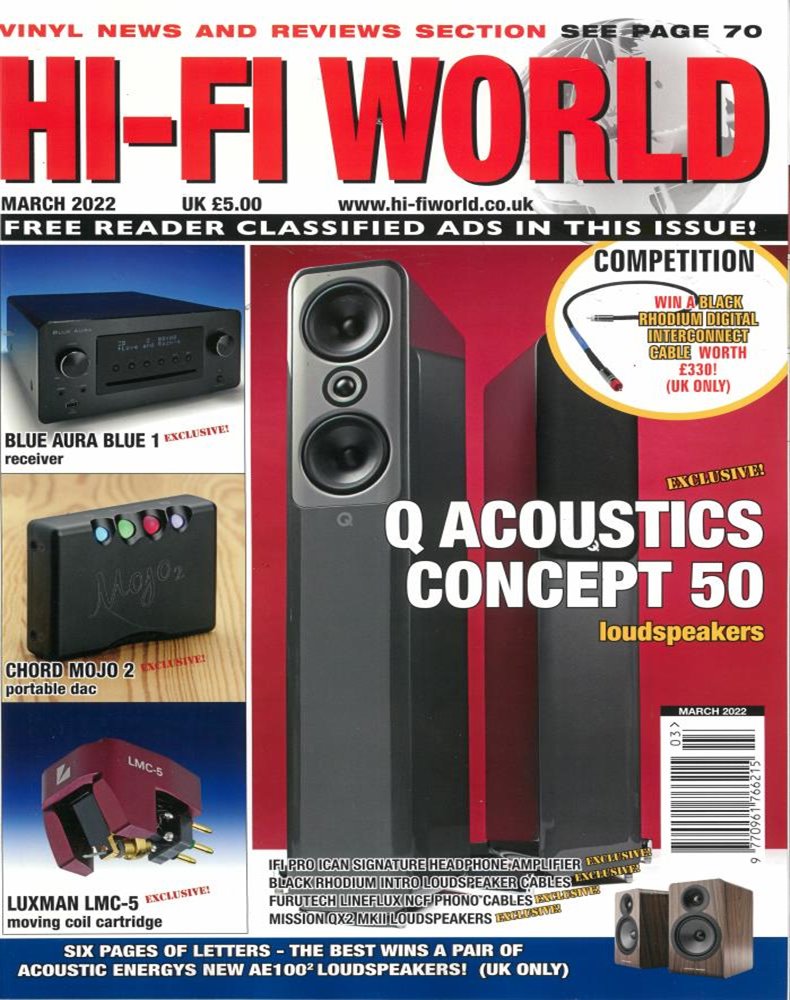 Hi-Fi World Magazine Issue MAR 22