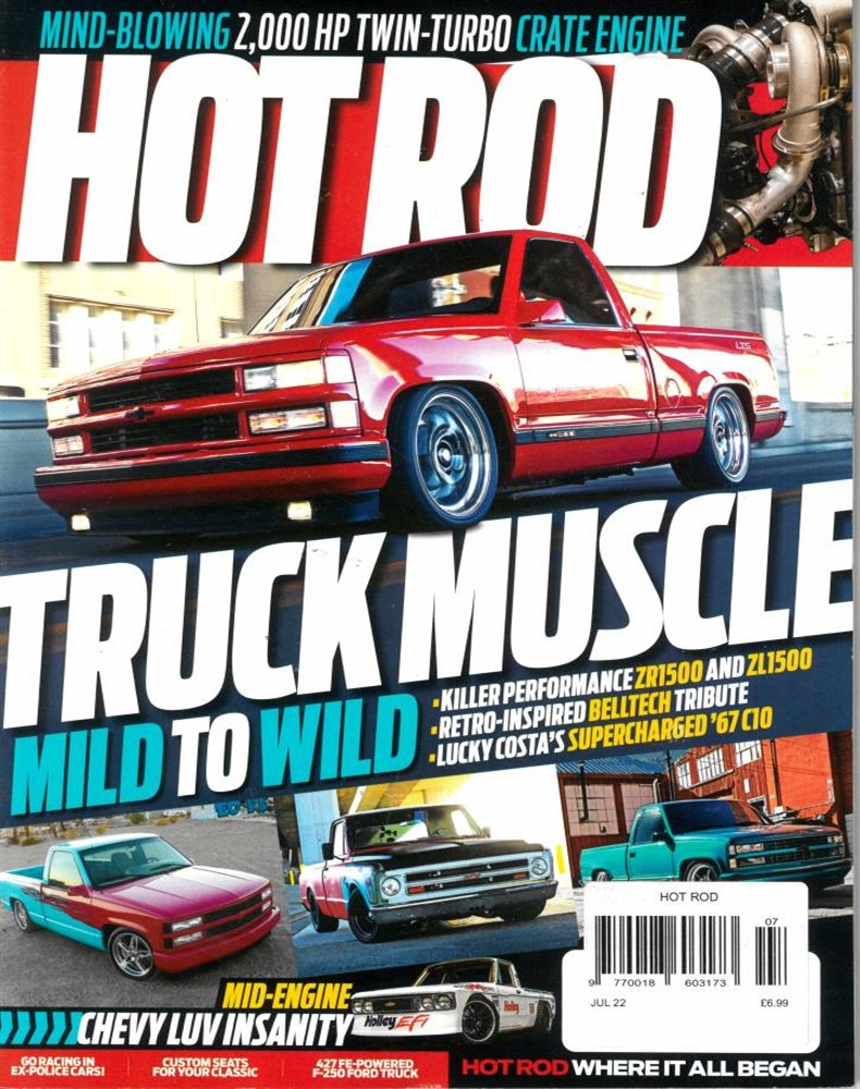 Hot Rod Magazine Issue JUL 22