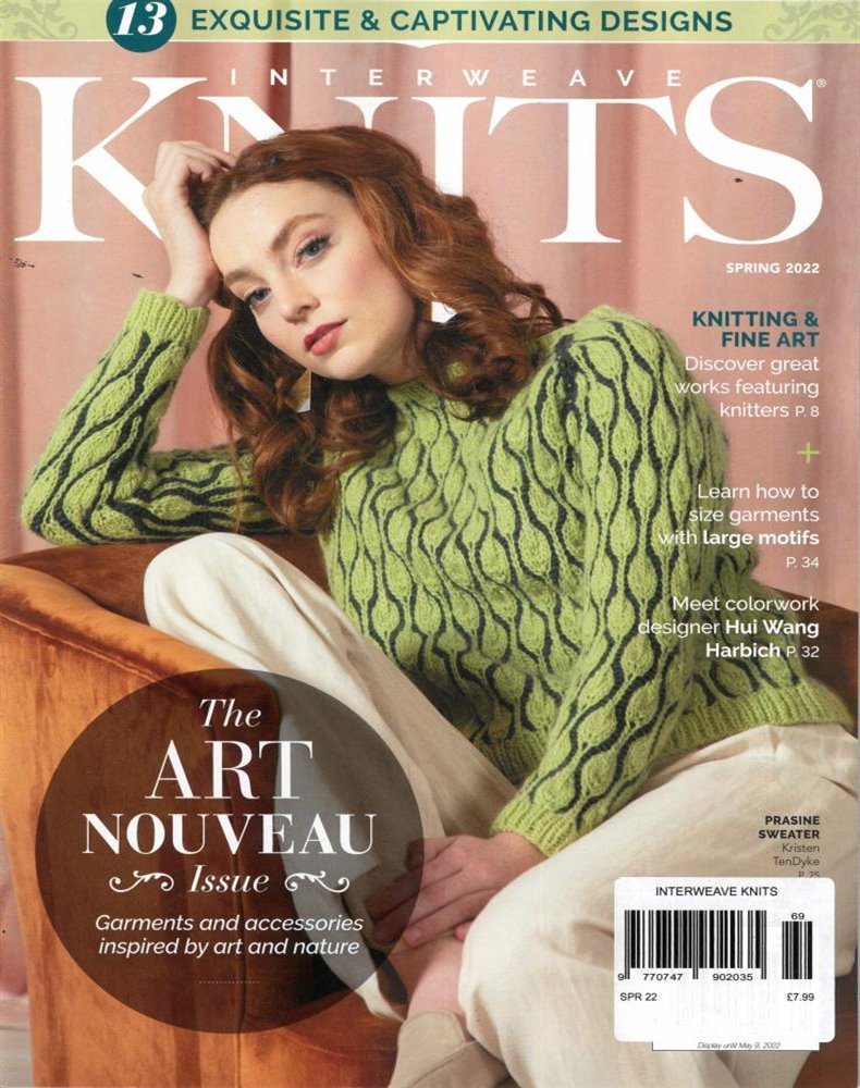 Interweave Knits Magazine Issue SPRING