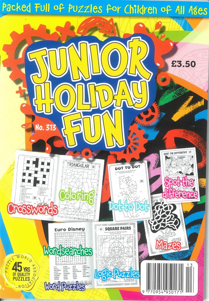 Junior Holiday Fun - NO 313
