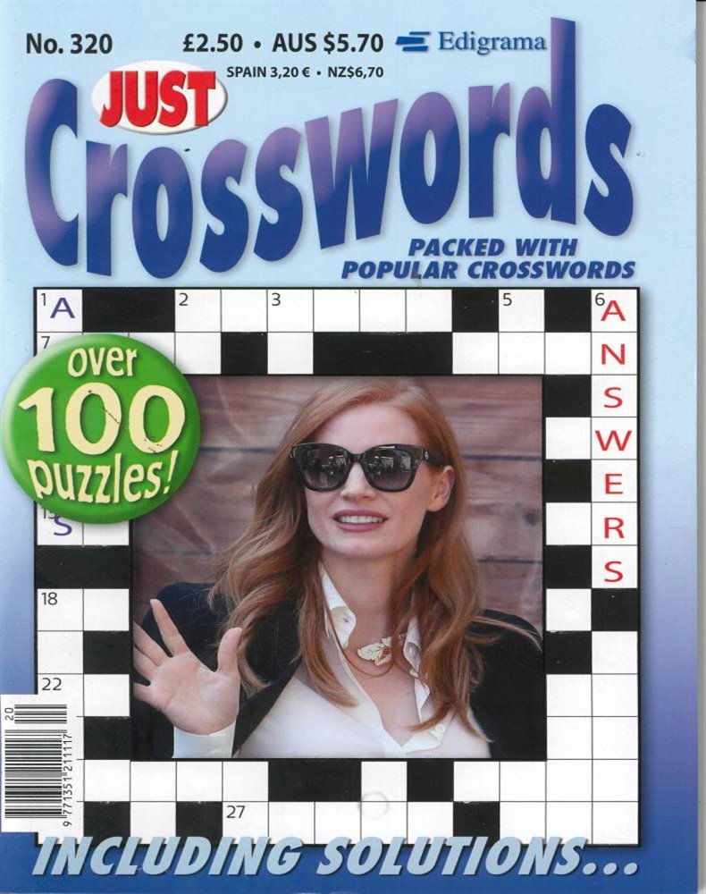 Just Crosswords Magazine Issue NO 320