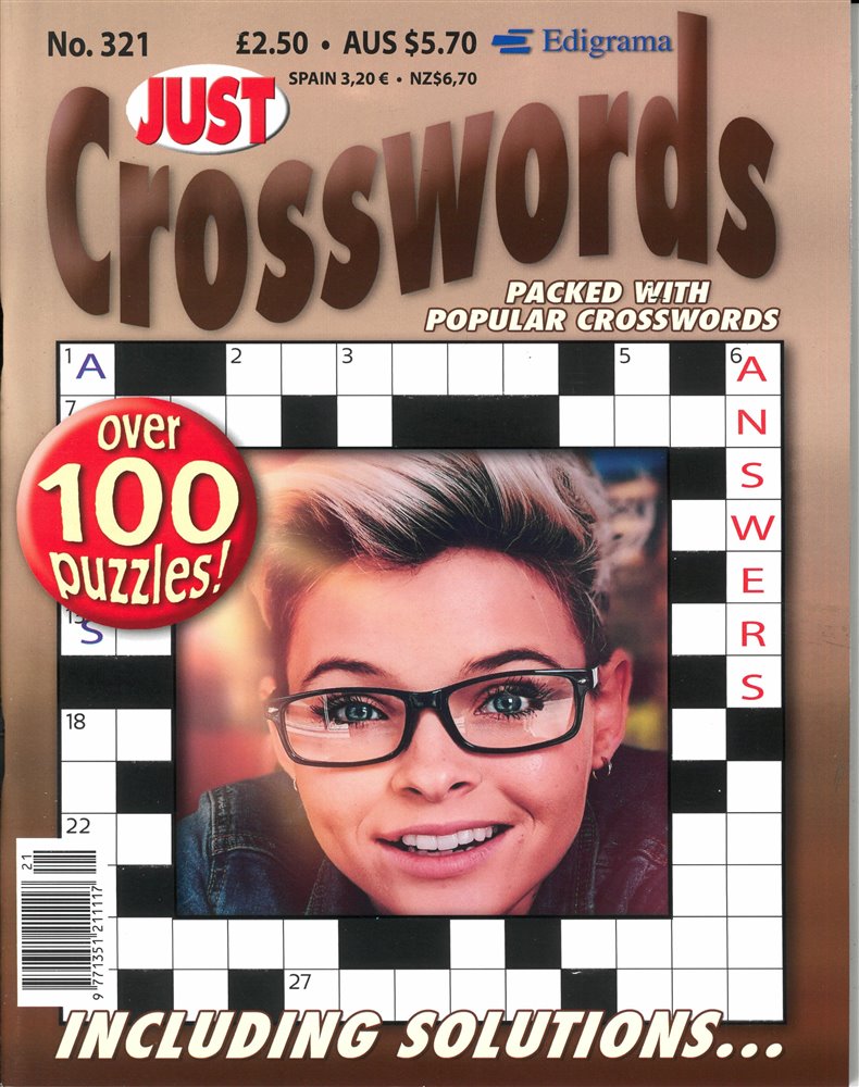 Just Crosswords Magazine Issue NO 321