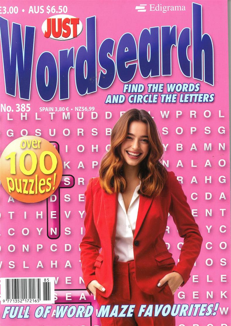 Just Wordsearch - NO 385